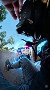 Police caught the accident right then and there! 😱🏍️