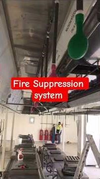 Installation and testing of fire Suppression system.