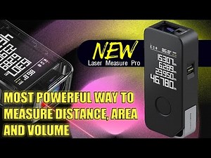 HOTO Smart Laser Measure Pro :The Most Accurate and Way to Measure Distance, Area, and Volume