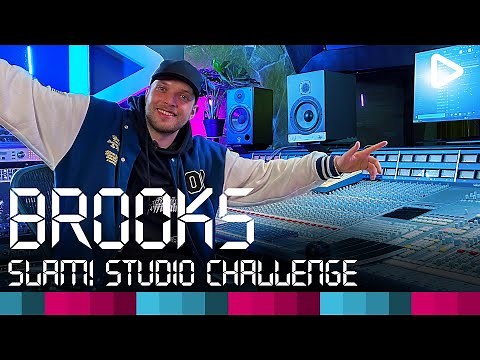 Brooks creates a track in 1 hour | SLAM! Studio Challenge