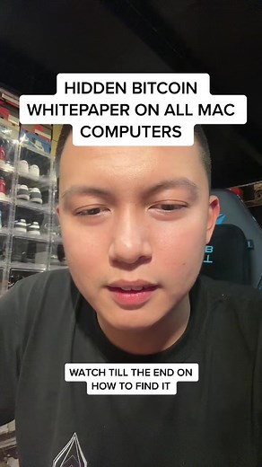 Unveiling the Hidden Bitcoin Whitepaper on Mac Computers