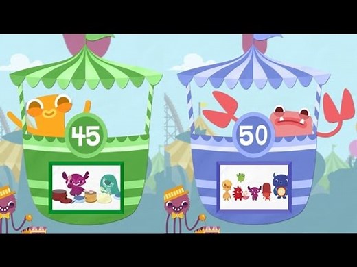 Endless Number counting 45 to 50 - Learn 123 NUMBER for Kids