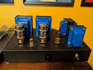 I built a KT88 Stereo Tube amplifier!