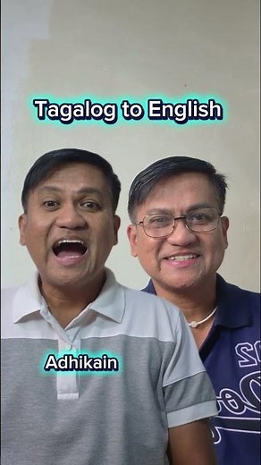 Tagalog to English again