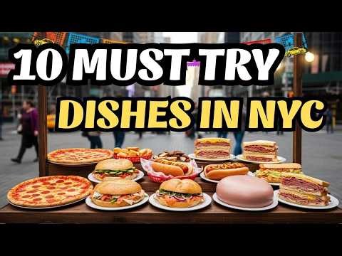 New York Food | 10 Must Try Dishes in NYC ?