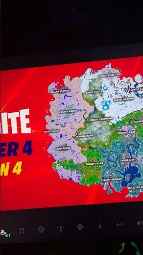 Fortnite Chapter 4 Season 4 Map