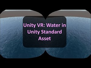 Unity VR: Water in Unity Standard Asset (Fixing warning of IsCameraProjectionMatrixFlipped)