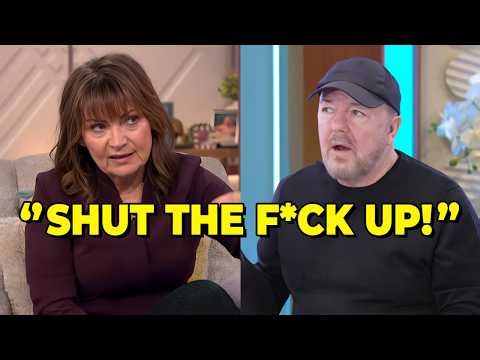 Ricky Gervais Kicked Off Lorraine Kelly's Show After Fiery Confrontation