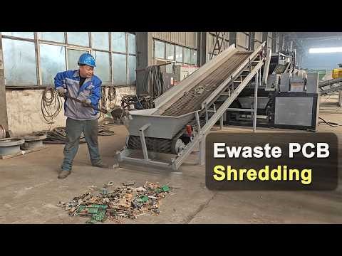 Ewaste PCB Shredder丨PCB Recycling Pretreatment