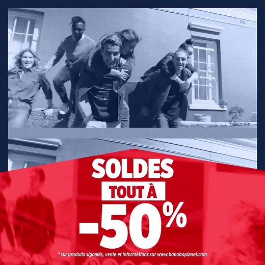 Les soldes continuent chez Bonobo et tous les articles soldés sont à -50% ✌ Il est encore temps de faire de bonnes affaires 😎 ⚡ https://www.bonoboplanet.com/soldes-mixte-s ⚡ | Bonobo