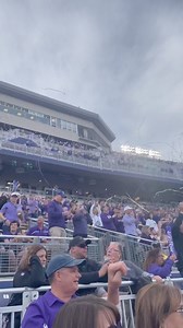 The streamers fly! Touchdown JMU! 💜🎉 | James Madison University