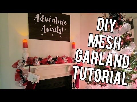DIY Mesh Garland Talk Through Tutorial // Creating&Co