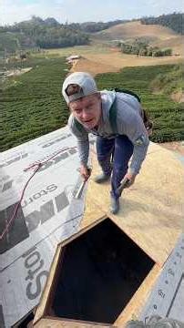 Grampeador na pancada #dicas #obra #construção #pedreiro #ferramentas