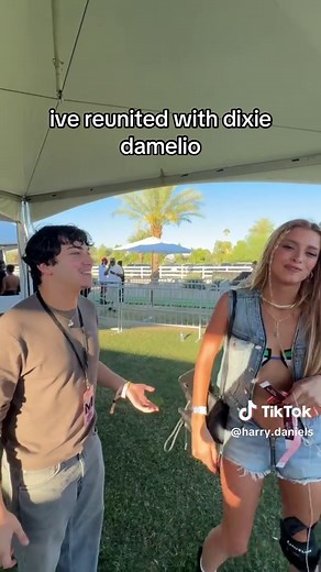 Dixie D'Amelio Reunites with Sister at Revolve Festival