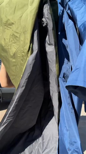 6.4K views · 1.1K reactions | We love this air mattress for camping! ️ My husband (250 lbs) and I both sleep super comfy on it — no sinking, no leaks! It’s small, easy to pack, and perfect for travel. Our son has his own single airbed too, and you can even connect them together with the built-in buttons! This is a must-have for camping or road trips! ✨ #campingfinds #amazonfinds #amazon #asl #sleeping | Amanda Vich | Facebook