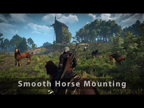 Smooth horse camera transitions (Mod for The Witcher 3)