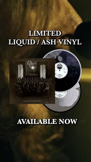 OPETH- Liquid & Ash Filled Vinyl // The Last Will And Testament