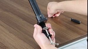 Dexnump 24W Desk Lamps for Home Office, 1200 Lumens Double Head Architect Desk Lamp with Clamp, Eye-Caring Computer Monitor Light (32 inch)