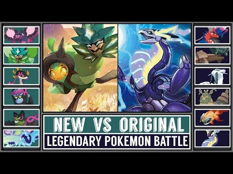 Legendary Pokémon Battle: NEW LEGENDS vs ORIGINAL LEGENDS [Paldea]