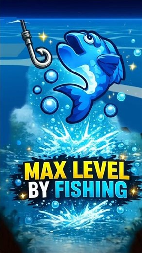 MAX LEVEL BY FISHING? 😱🔥