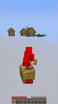 Minecraft but the World Turns Into Whatever I Choose! #shorts