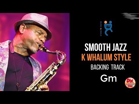 K Whalum Style - Backing track jam in G minor (95 bpm)