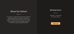 About design school - CSS Template by Nicepage