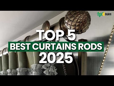 Top 5 Curtain Rods You Need For A PERFECT Window Treatment