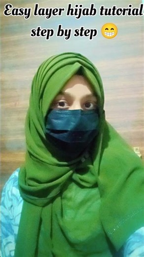 Easy hijab tutorial STEP-BY-STEP in Just one min