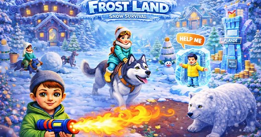 Frost Land - Snow Survival 🕹️ Play on CrazyGames