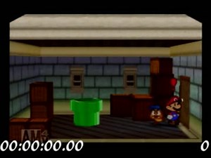 マリオストーリーBHS(ブルーハウススキップ)10回RTA 1:28