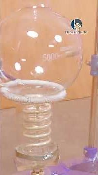 Glass Water Distiller Output Demo | Laboratory Distilled Water Machine Working Final Stage Explained