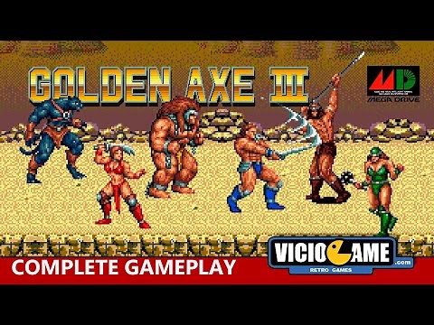 🎮 Golden Axe III (Mega Drive) Complete Gameplay