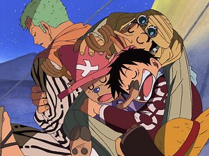 One Piece : Saga 02 - Alabasta - 4 Épisode 97 : Aventures dans le pays des sables ! Les démons de la terre brûlante - streaming - VF, VOSTFR, vde et vostde - ADN