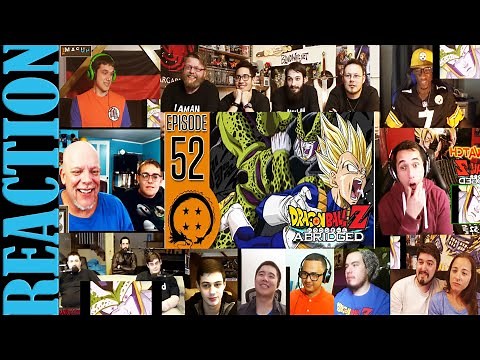 DragonBall Z Abridged: Episode 52 - TeamFourStar (TFS) REACTIONS MASHUP