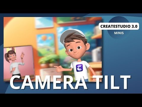 CreateStudio: Camera Tilt Animation (Mini Tutorial)