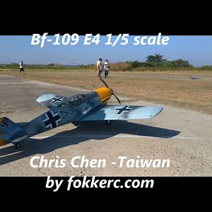 Bf-109 E4 1/5 scale build Chris Chen by www.fokkerc.com model kits #FokkeRC #RCaircraft #ScaleModeling #Bf109 #Messerschmitt #AircraftReplica #HybridStructure #ModelAircraft #AviationHistory | Fokkerc Chakarof