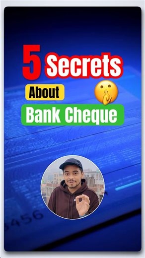 5 Unknown Facts about Bank Cheque 🤯 #short #cheques #unknownfacts