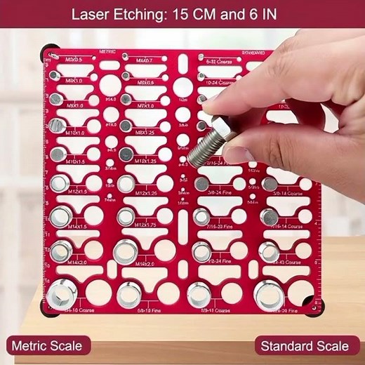 Bolt Thread Checker Tool Review | Metric & Standard Thread Identifier #usa #automotivetools #auto