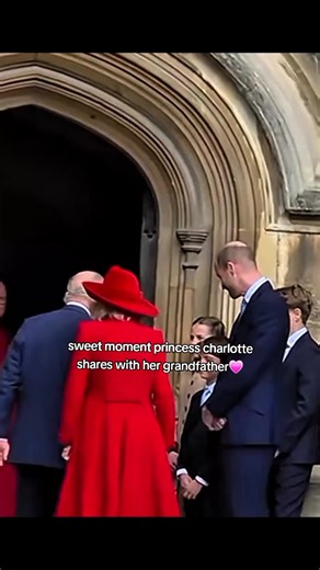I don't like charles. he failed as a husband but he did not fail as a grandfather. Princess charlotte looks so much like diana🥺 #princesscharlotte #fyp #royalfamily #grandfather #granddaughter