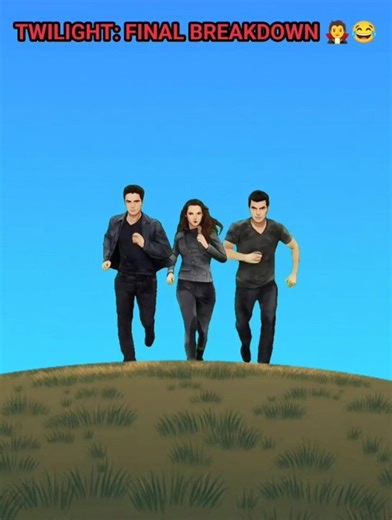 Twilight 🧛😂 - Animation fun | Funny 2d animation | Cartoon parody #animationmemes #shorts