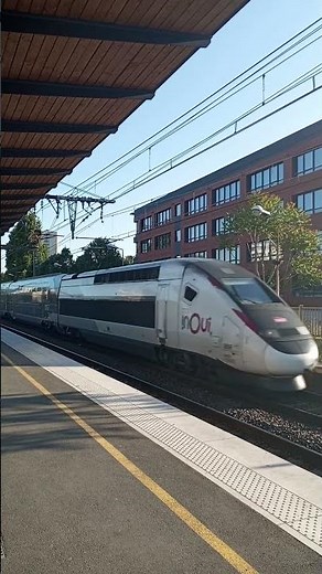 📸 Inoui - Passage d'un TGV 2n2 au Vert de Maisons #sncf #tgv