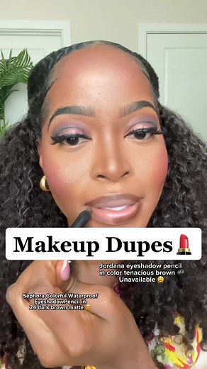 Because my favorite brown girl lip linervis now sold out everywhere 😩 I found a great makeup dupe from @sephora 🙌🏾🙌🏾 Thank me later 😘 #fyp #makeup #makeupdupes #makeupdupe #browngirllipcombo #lipliner #liplinercombo #makeupdupealert #sephora #sephoraliplooks #foryou #dupe #dupes