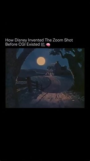 CURIOSITY | Long before digital zoom, CGI, or computer animation, Disney found a way to make flat drawings feel three-dimensional in motion. 🎬🧩... | Instagram