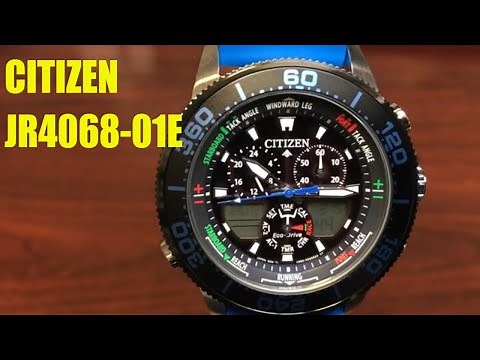 Citizen Promaster Sailhawk Eco-Drive Chronograph Watch JR4068-01E