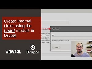 Create Internal Links using the Linkit module in Drupal