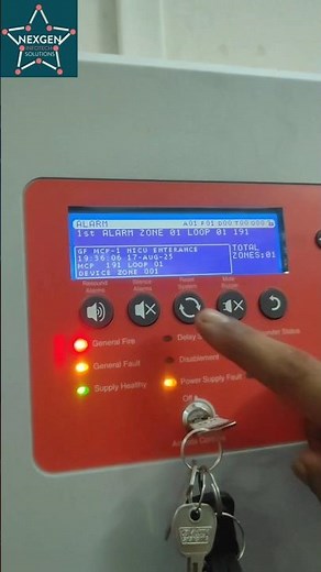 How To Test Fire Alarm Panel Easy Way #firealarmsystem #firesafety #fireworks #firefighter #tech