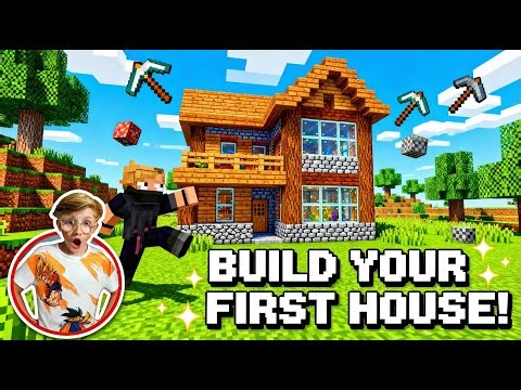 Build THIS First House in Minecraft (Beginner Must-Do)