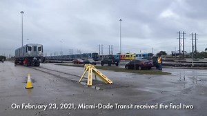 2K views · 76 reactions | Check out our time-lapse video on the delivery of our final two all-new Metrorail cars — including the mechanical “marriage” of the pair. #GoMiamiDade | Miami-Dade County Department of Transportation and Public Works | Facebook