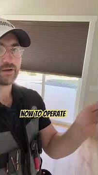 How to operate a Norman Smart motorized honeycomb shade!